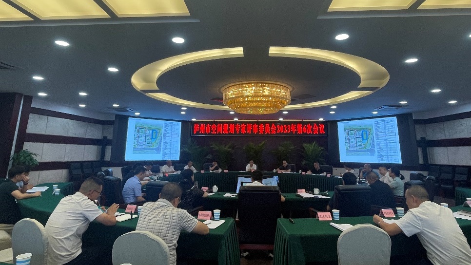 泸州市召開2023年第6次空間規劃專家評審委員會議